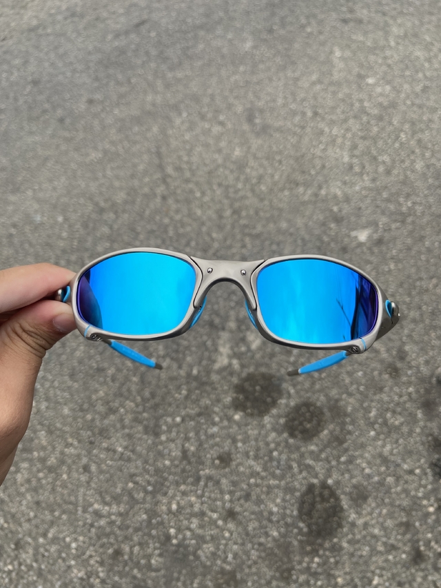 Juliet Xmetal Lentes Ice Thug (azul piscina)