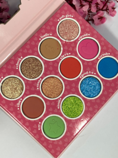 PALETA DE SOMBRAS 12 CORES MELU RUBY ROSE - comprar online