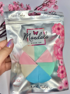 KIT DE ESPONJAS PARA MAQUIAGEM MANDALA FP256