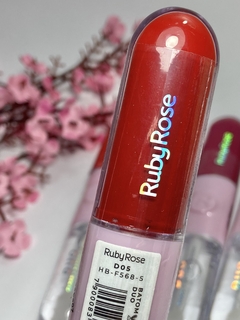 BATOM DUO (LÍQUIDO E GLOSS) RUBY ROSE G1