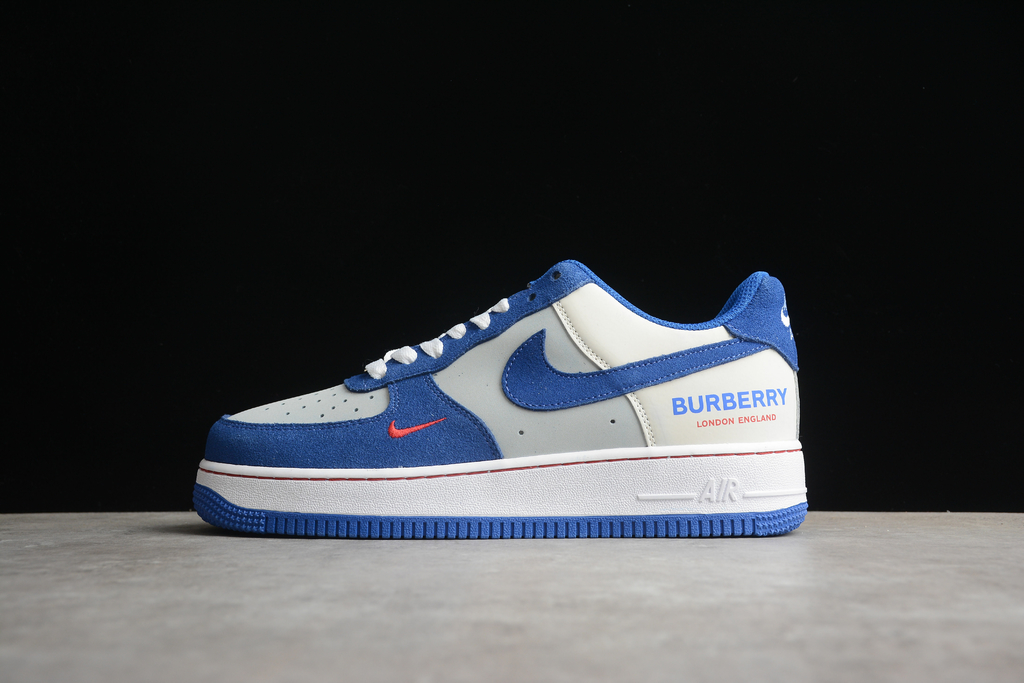 TENIS NIKE AIR FORCE 1 BURBERRY Dark Sneakers