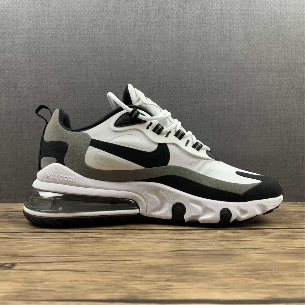 TENIS NIKE AIR MAX 270 REACT BLACK WHITE