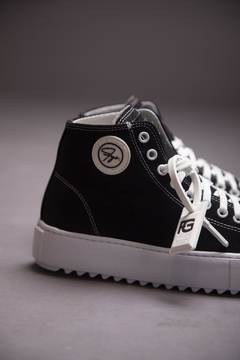 BOOT ROMA BLACK AND WHITE - comprar online