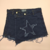 SHORT POLLERA AZUL OSCURO CON ESTRELLA