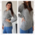 SWEATER BUCLE GRIS PERLA