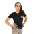 Camiseta Feminina Militar Baby Look Estampada FBI | Preto - comprar online