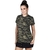 Camiseta Feminina Soldier Camuflada Digital Pântano Bélica