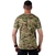 Camiseta Masculina Soldier Camuflada Multicam Bélica na internet