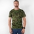 Camiseta Tática Masculina Ranger Camuflada Tropic Bélica