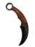 Faca Karambit 6" em aço carbono 5160 - comprar online