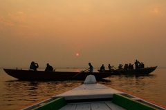 Remando en el Ganges