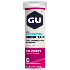 Hidroeletrolitico Gu 12 Pastilhas - Tri-Berry