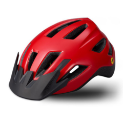 Capacete infantil Specialized Shuffle Youth Led SB Mips - Vermelho/Preto