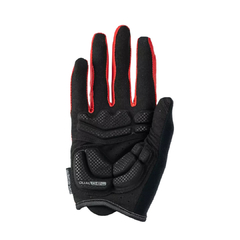 Luva Specialized BG Dual Gel - Dedo Longo - Vermelho - comprar online