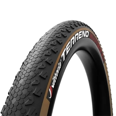 Pneu Vittoria Terreno Zero Gravel 40-622 Tlr Preto / Bege