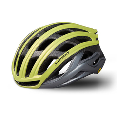 Capacete Specialized S Works Prevail II Mips - Amarelo/Carvão