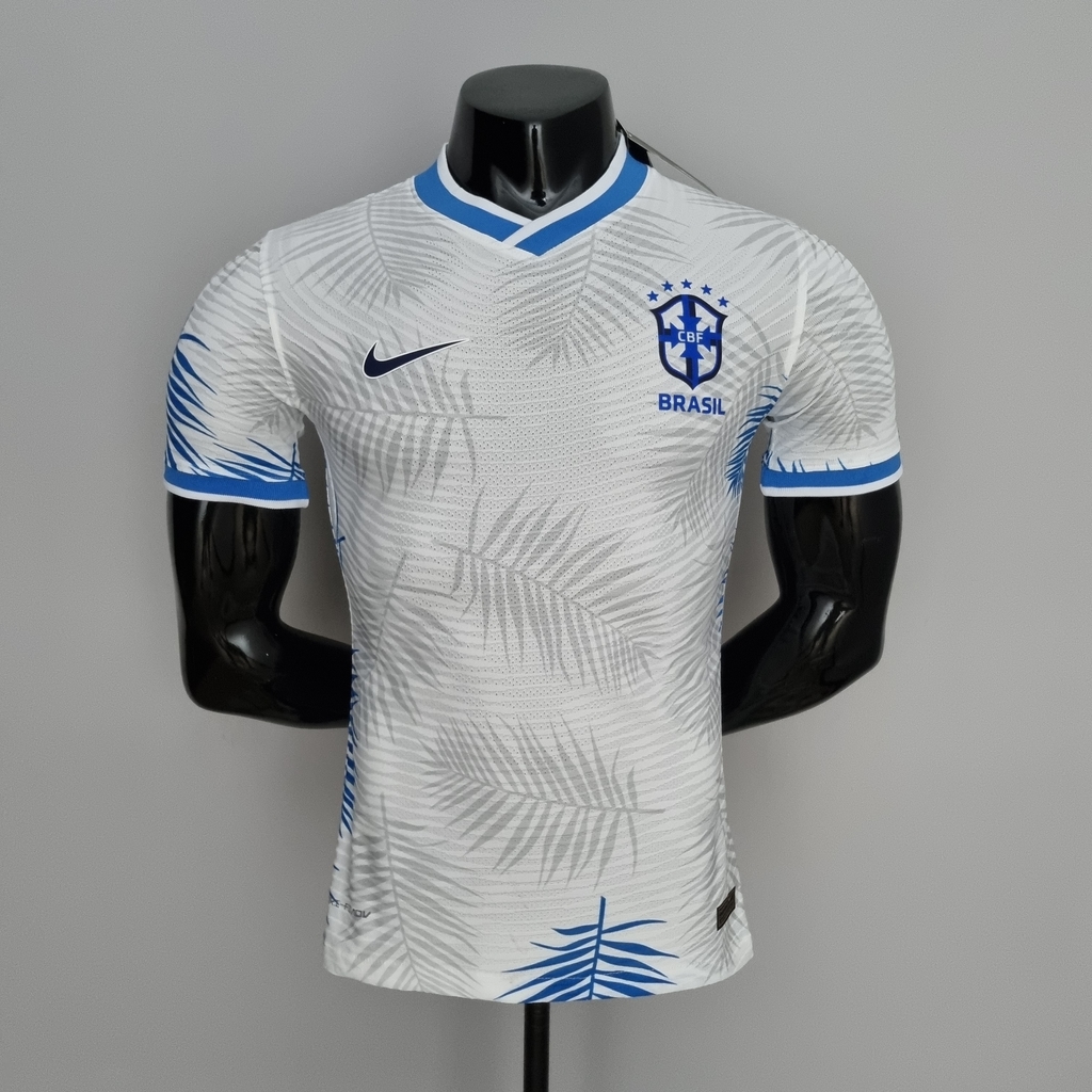 Camisa Pre Game Manchester United 2022 2023 Modelo Player Branca