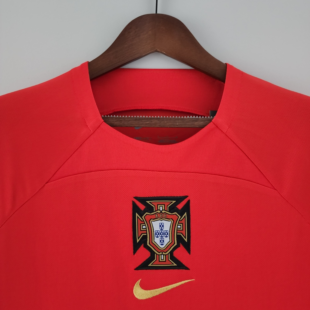 Camisa Portugal Edição Especial 2022 Torcedor Nike Masculina - Vermelha