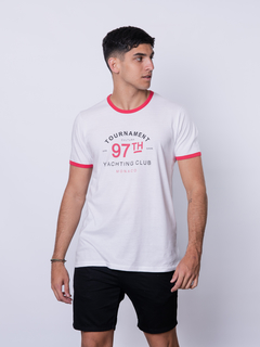 REMERA CON VIVOS COMBINADA - comprar online