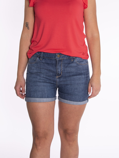 SHORT JEAN CON RUEDO