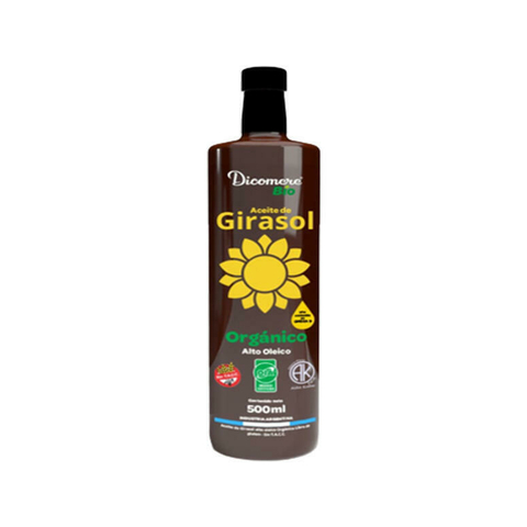 Aceite de Girasol Organico x 500ml - Dicomere