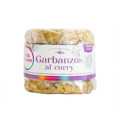 Hamburguesas Garbanzos al Curry x 480g - Casa Vegana