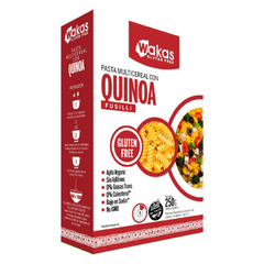 Pasta Seca Multicereal Fusilli con Quinoa x 250g - Wakas