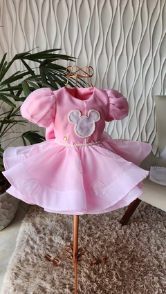 Vestido Minnie Rosa Baby - loja online