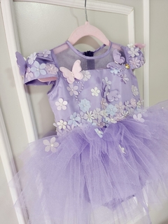 Vestido 2 em 1 Jardim De Flores Lavanda - comprar online