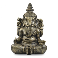 Ganesh Sentado Resina 40cm aprox Monte Kurama