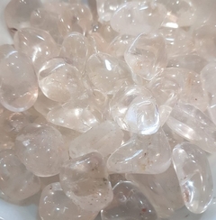 Piedras Gemas Cuarzo Cristal Blanco N4 Pulida Monte Kurama