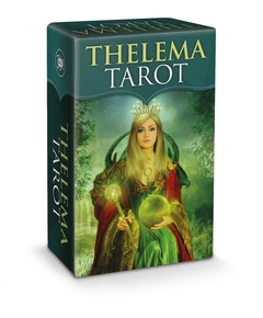 TAROT Mini Thelema 78 Cartas y Librito LO SCARABEO