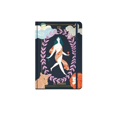 Cuaderno Cosido Tarot El Mundo