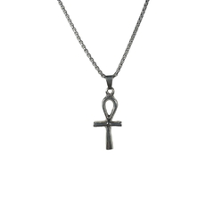 Dije Ankh Cruz De Isis 3,5cm Aprox Plata 925 Monte Kurama