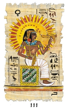 TAROT Mini Egyptian Egicpcio 78 Cartas Librito en internet