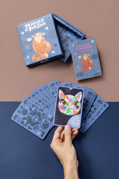 ORÁCULO Gato Sabe 45 Cartas Librito FERA - tienda online