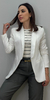 Blazer Feminino Alongado Alfaiataria Premium By AF