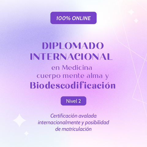 Compra ADELANTADA de Libros de estudio exclusivos del Diplomado internacional en Medicina cuerpo mente alma y Biodescodificación NIVEL 2