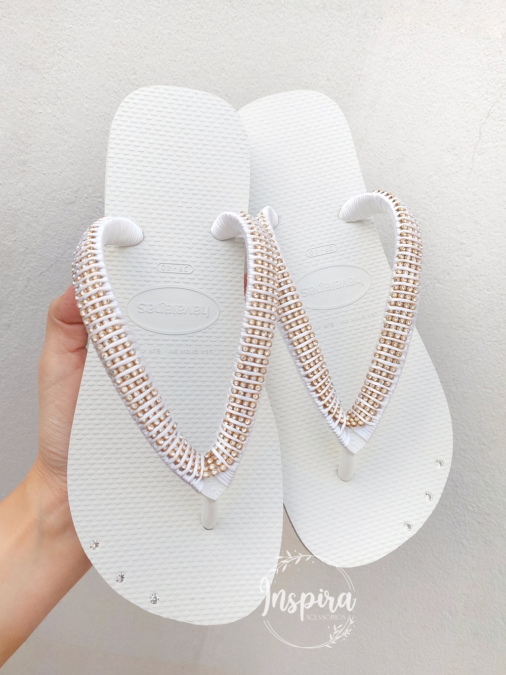 Havaianas Strass Basic - Comprar em Inspira Chinelos