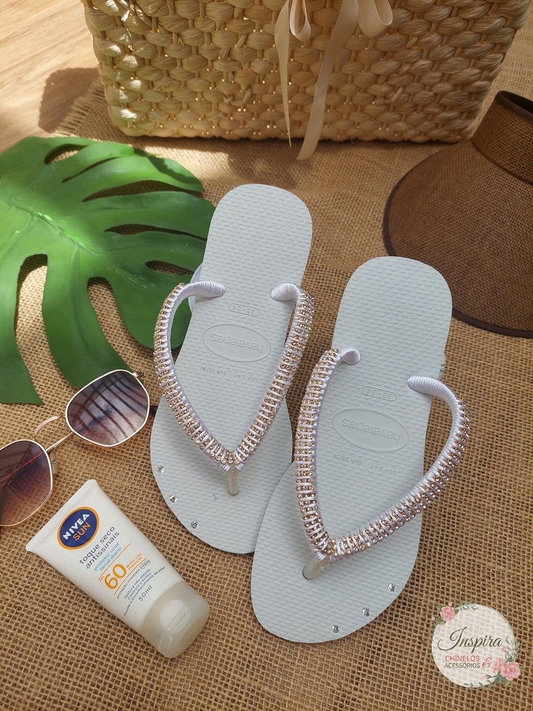 Havaianas con hotsell strass