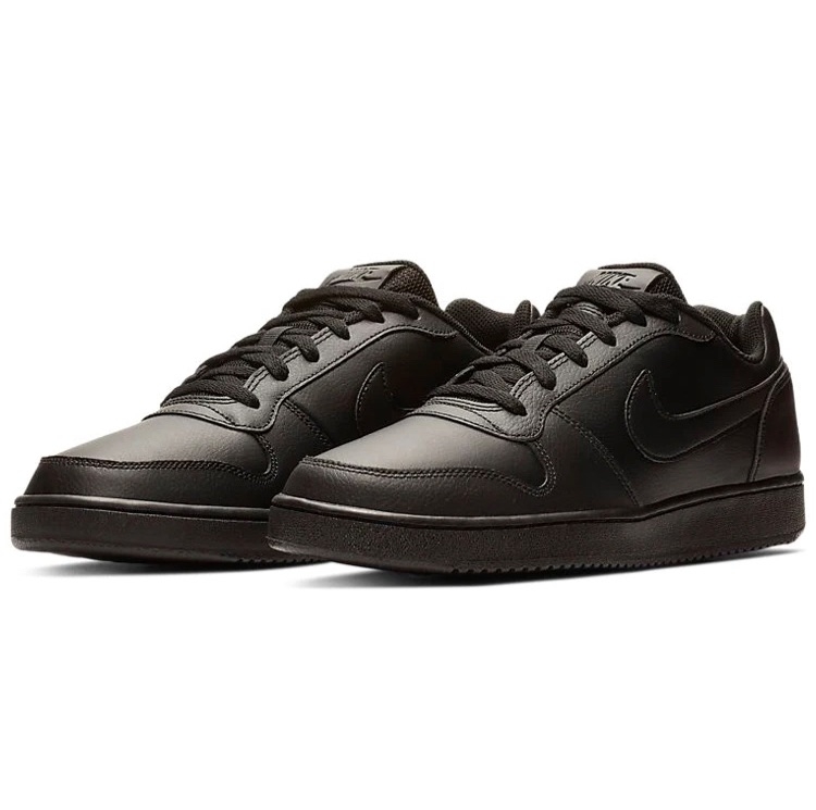 Nike ebernon low hotsell black and white