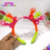 Kit Fácil | Tiara Carnaval Minhoca Neon - unidade - comprar online