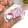 Aplique de acrílico Orelha Hello Kitty Rosa (rosto) - o par