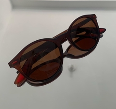 Óculos California Redondo marrom - Oculos de luxo