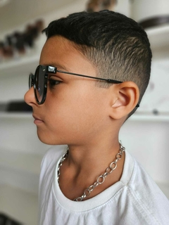 Óculos Round Preto infantil - comprar online