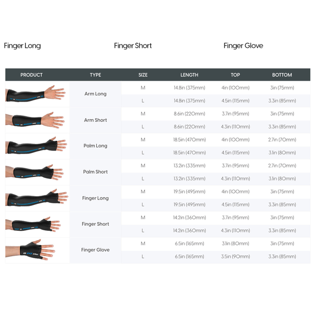 Pulsar ES ARM Sleeve Finger Glove