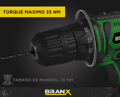 Taladro Atornillador BTLC14.4 Inalámbrico Branx Bateria 14.4v Litio - Branx