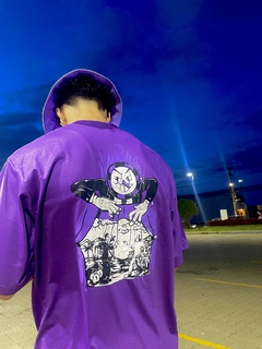 CAMISETA OVERSIZE PURPLE LILAC PODER MANIPULAÇÃO - 12 UNIDADES na internet