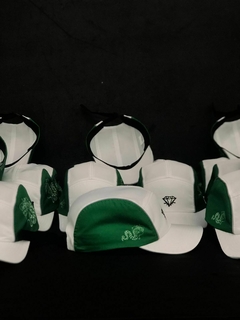 Imagem do BONÉ FIVE PANEL REFLETIVO WHITE GREEN - LIMITADO EM 30 UNIDADES