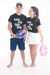 CAMISETA BEACH TENNIS PRETA - FEMININA E JUVENIL - comprar online